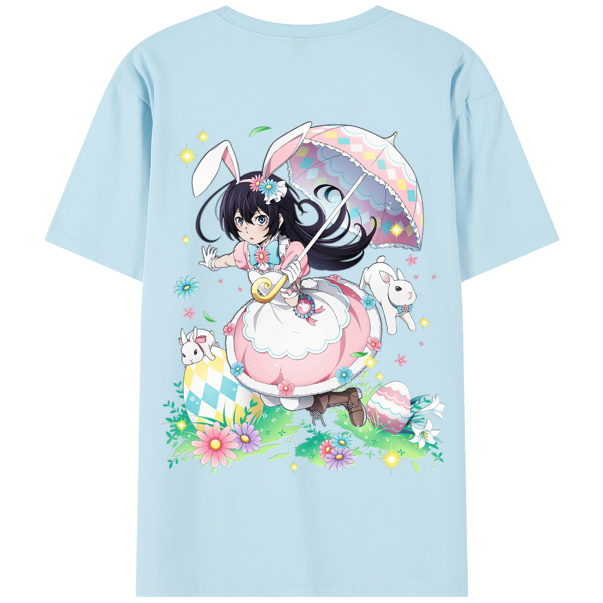 （画像用） 文豪ストレイドッグス Bungo Stray Dogs 綿100％半袖Tシャツ（背面プリント）